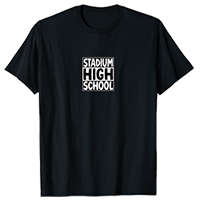 Black Stadium High School T-Shirt