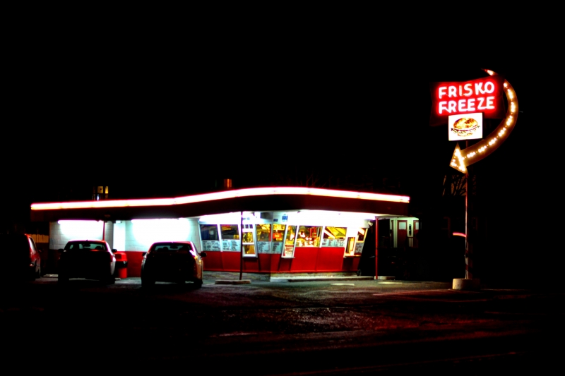 frisko freeze, drive-in, burgers, restaurant