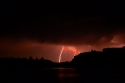 lightning, banks lake, electric city
