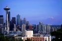 downtown seattle, skyline